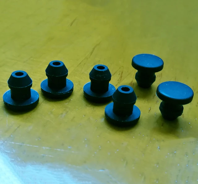 Borracha de Silicone preto Snap-On Hole Plug, Rolha de vedação, Blanking  End Caps, 2,5 3 3,5 4 4,5 5 5,5 6 6,5 7 7,5 8 a 12mm, 1 5 10 20Pcs -  AliExpress