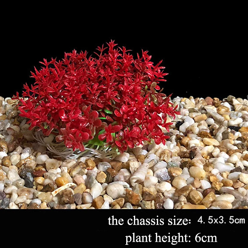 Title 10, Artificial Aquarium Decor Plants Underwater Wat...