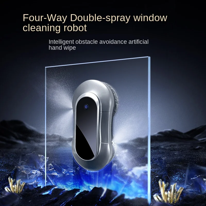 AdvancedDualSprayWindowCleaningRobotMultifunctionalGlass