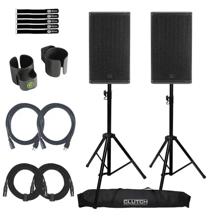 ping DJ XPRS102 10" Active Powered Speakers w18" Subwoofer Duo Pack