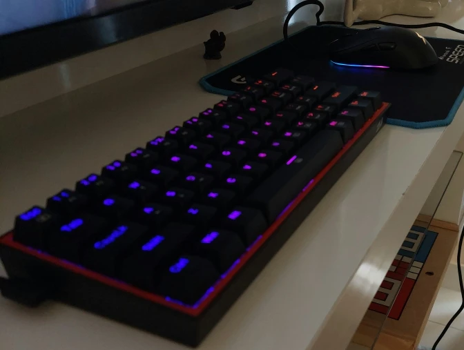 REDRAGON Fizz K617 RGB USB Mini Mechanical Gaming Keyboard