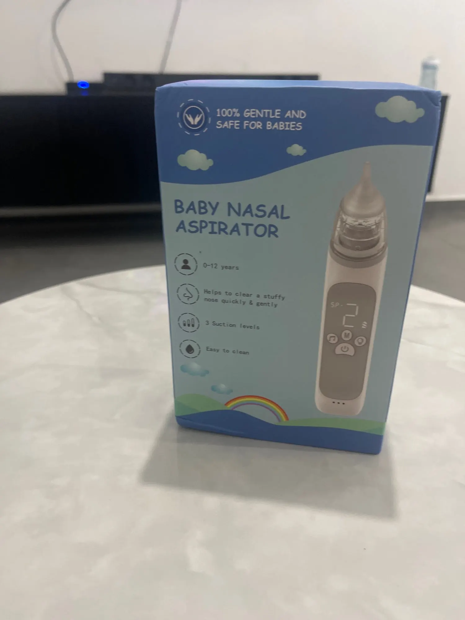 Electric Baby Nasal Aspirator - Gentle Suction with Soothing Music photo review
