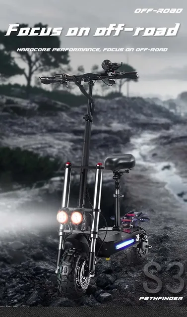 성인용의 속도와 편의성을 위한 50% 할인된 BikeLux S3 접이식 전기 스쿠터