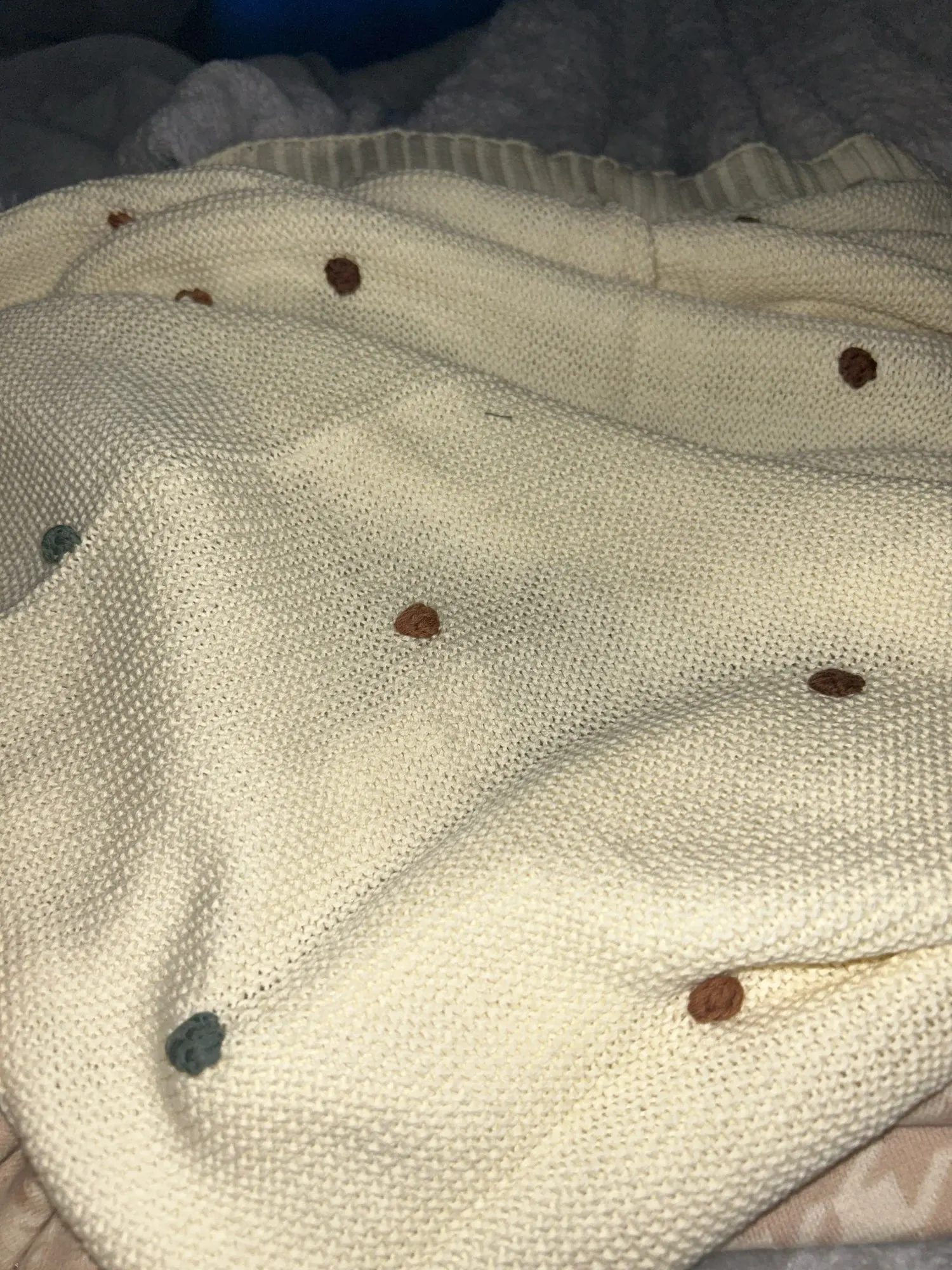Newborn Baby Blankets 90*70cm Knitted Infant Kids Boys Girls Ultra-Soft Cotton Muslin Swaddle Wrap Stuff Toddler Comforter Sheet photo review
