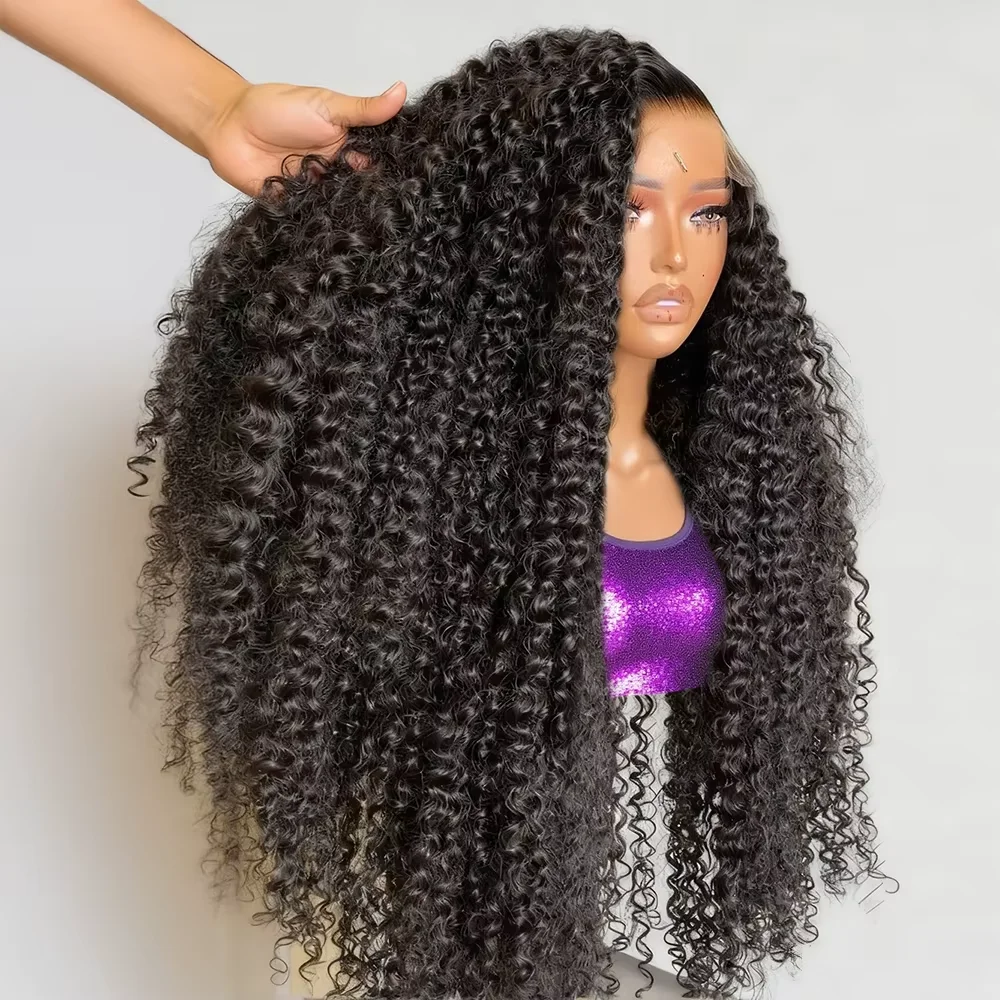 Deep Wave Frontal Wig Hd Lace Wigs 300% Density 13x4 13x6 Water Wave Curly Human Hair Wig 30 36 Inch Lace Front Wig Human Hair