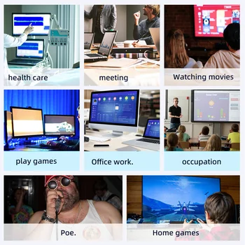 Gaming Mini PC Windows 11 Pro Intel Core i9 8950HK 16GB DDR4 1TB SSD WiFi6 M.2 UHD Graphics 1000Mbps Portable Mini PC Desktop 6