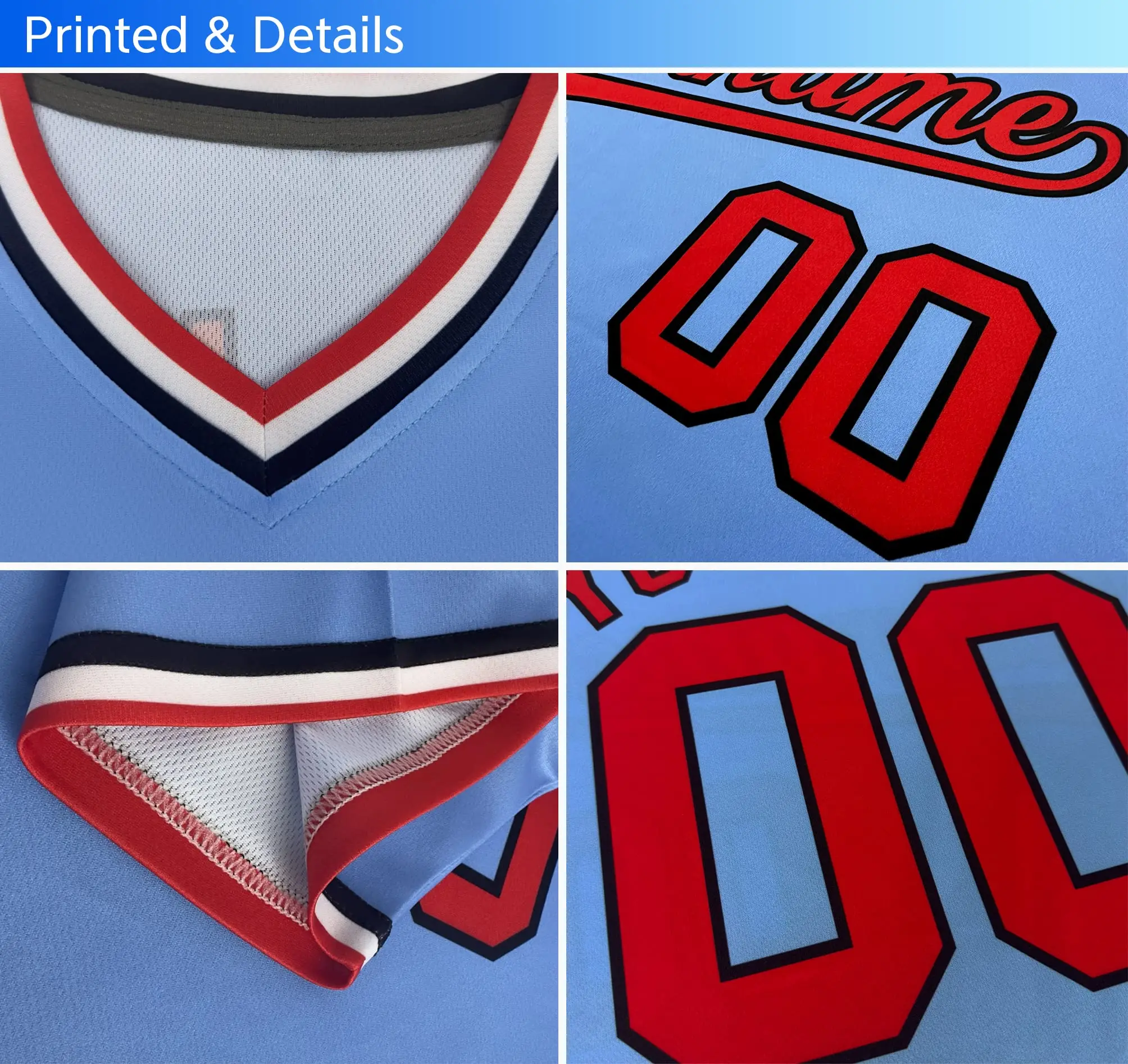 Customizable T Shirt Basketball Jerseys Baseball Jersey Print Team Personal Name Number Stripe Baseball T-shirt Men/Women/Kids