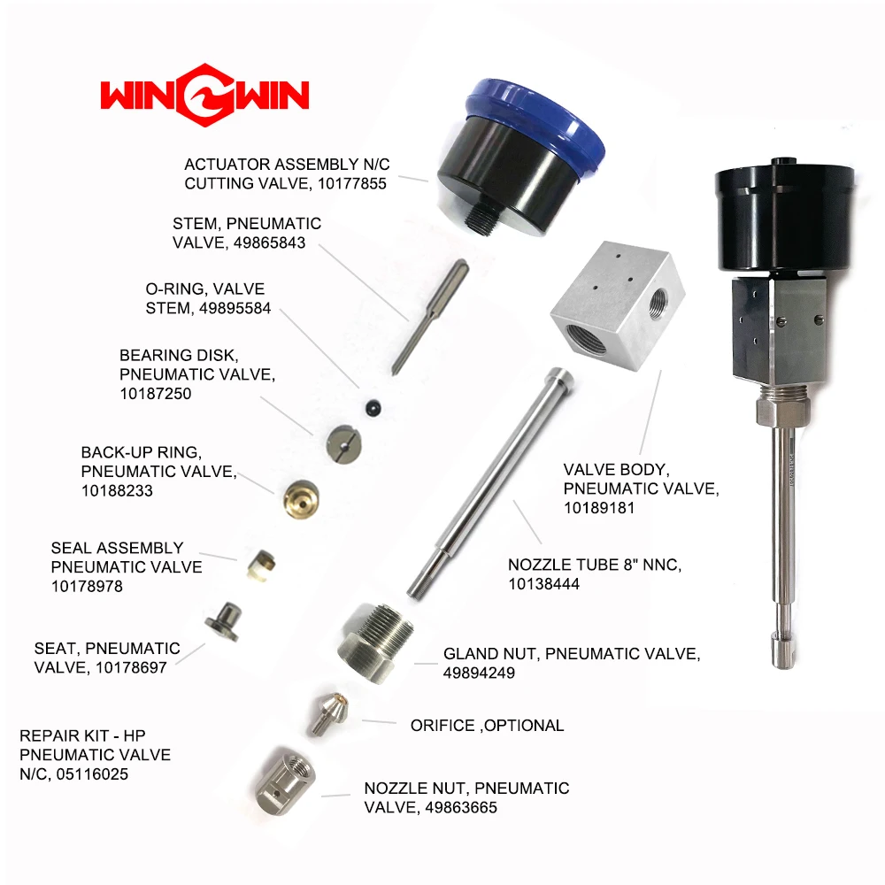 

Waterjet Spare Parts Orifice 49863590 49865850 49863616