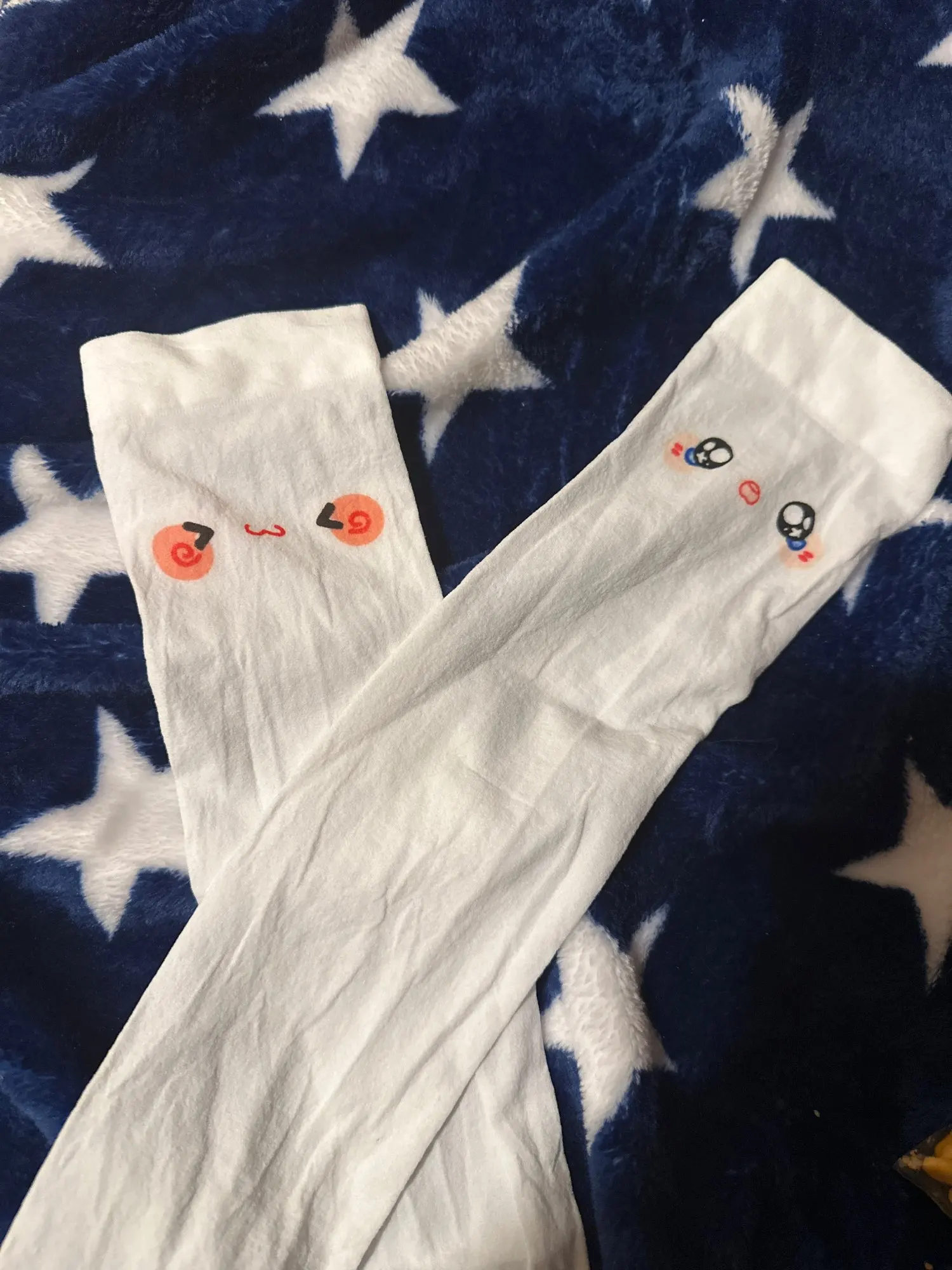 Kawaii Collection of Cute Stockings - Kaomoji Edition photo review