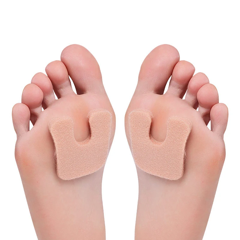 U Shaped Felt Callus Pads, 60 Pcs Soft Callus Cushions Self-Adhesive Foot  Pads Prevent Calluses, Blisters from Rubbing on Shoes, Reduce Foot and Heel