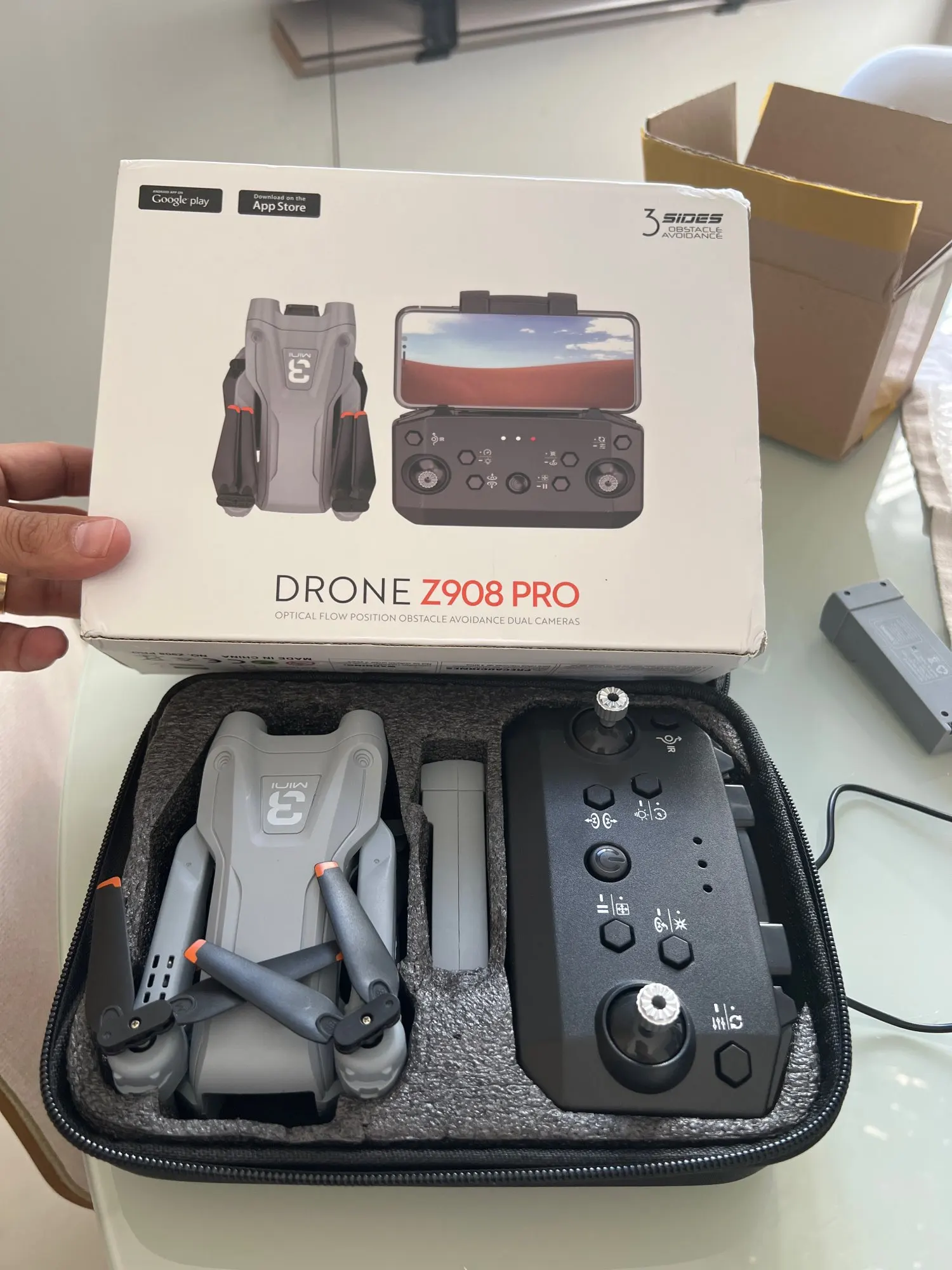 Z908 Pro / MAX Drone Professional 4K HD Camera Mini Dron Optical Flow Localization 3sided Obstacle Avoidance Quadcopter Toy Gift photo review