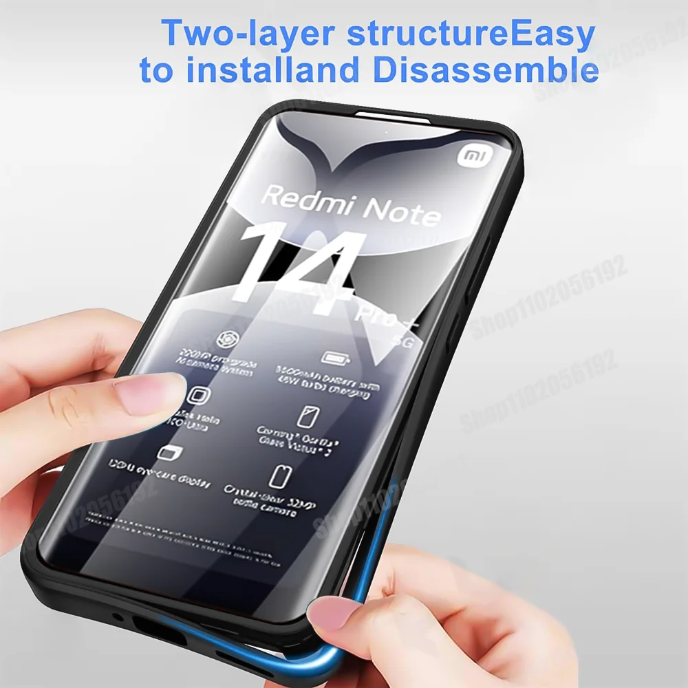 Back Cover Mi Note 360 Cover 360 Full Cover Case For Xiaomi Redmi