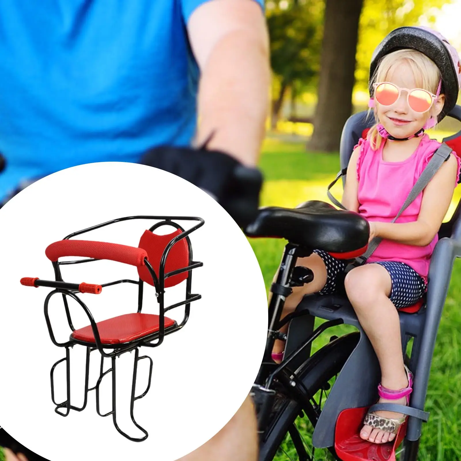 Child Bike Seat Rear Baby Carrier Footrest Iron Mount Safe Portable Kid Bicycle Seat Mat Detachable for Electric Bike Part,bicycle accessory,bicycle safety seat