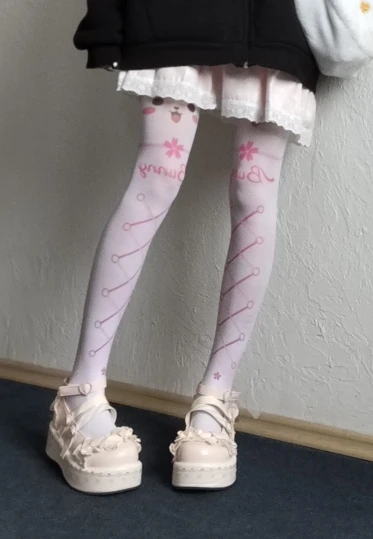 Kawaii Collection of Pink Stockings photo review