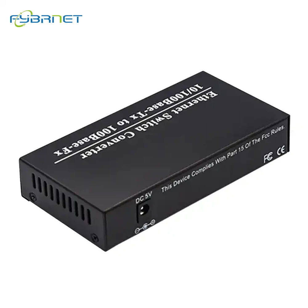 2F3E 10/100M Fast Ethernet 2 Fiber 3 RJ45 fiber switch Optical Media Converter Ethernet SC Single Mode Fiber Switch