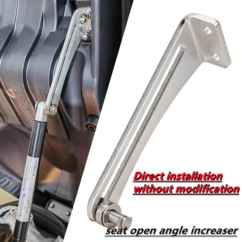 

For SYM CRUISYM GTS JOYMAX 125 250 300 Z300 Motorcycle Accessories Seat Stopper Extender Track Parts Open Angle Increase Bracket