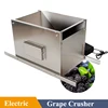 Manual/Electric Type Fruit Crusher Grape Crusher Grape Crushing Machine Fruit Wine Press Grinder 2