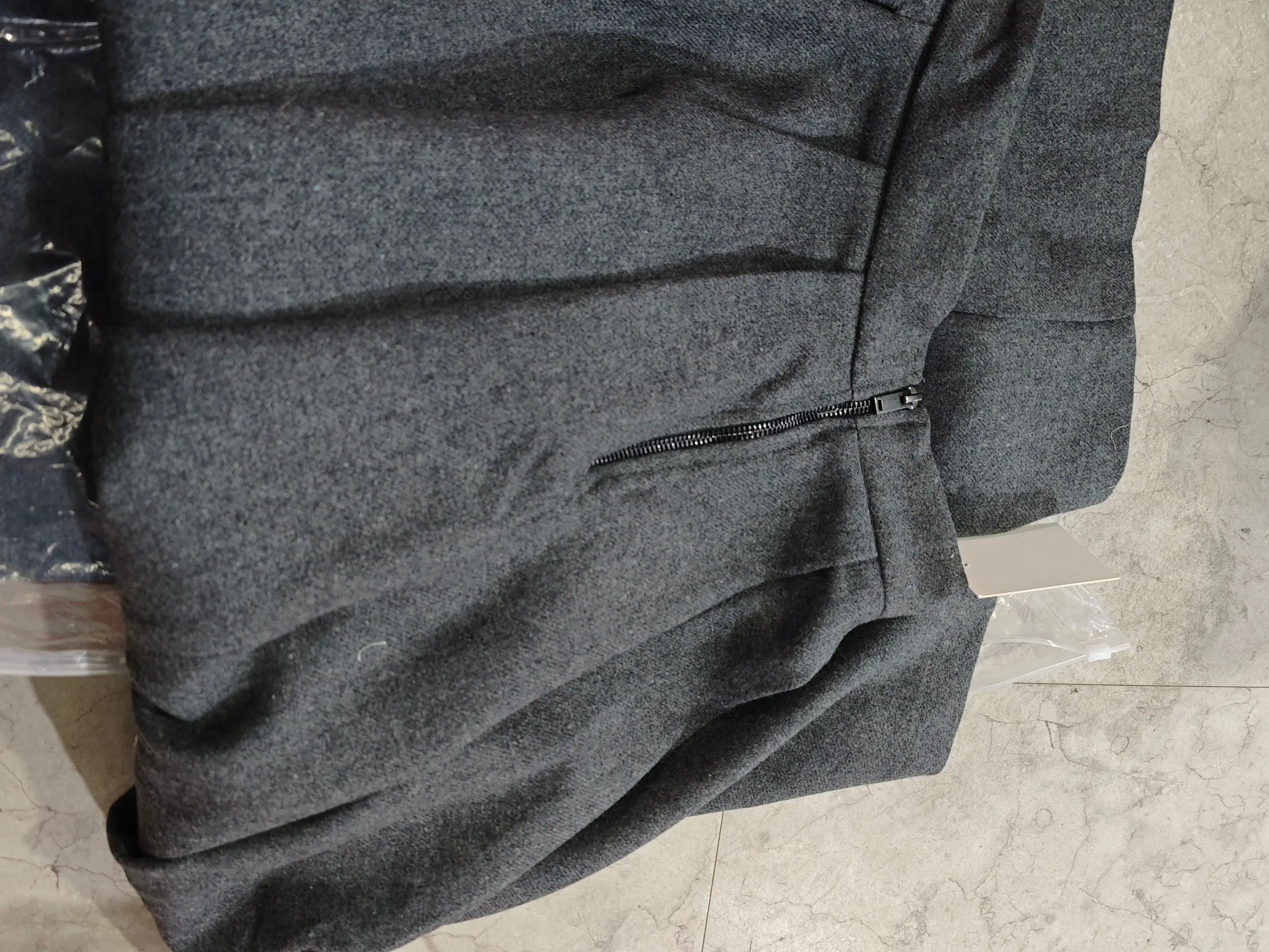 2023 herbst Frauen Mode Anzüge Trend Solide V-ausschnitt Strukturierte Dünne Blazer + Mit Falten Pendeln Büro Dame Weibliche Rock – Detail 6