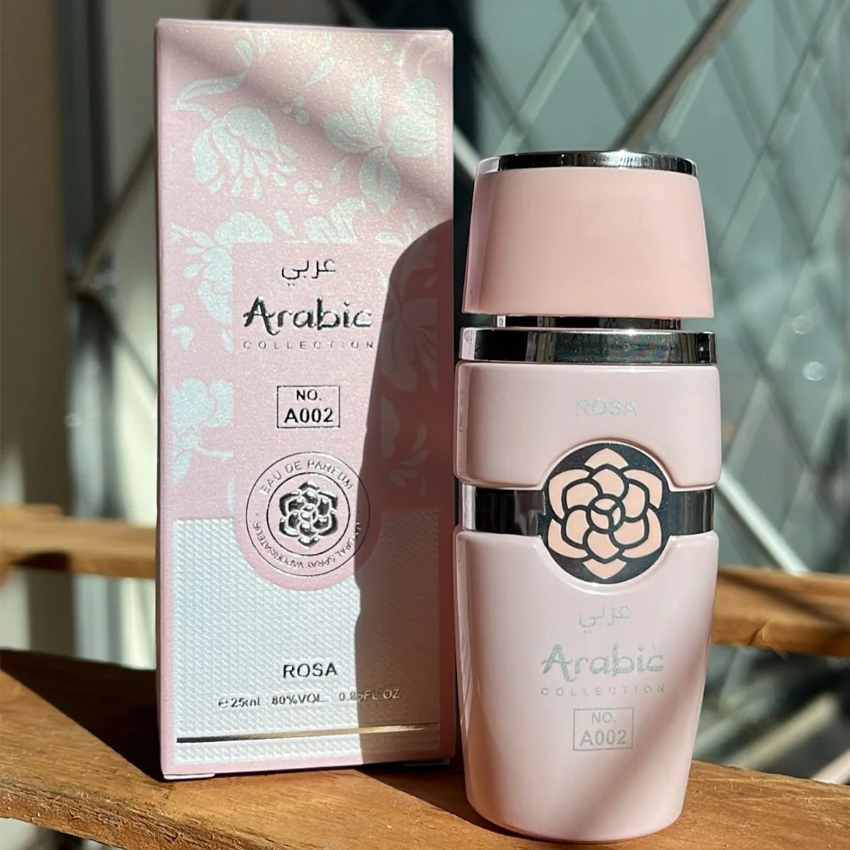 Perfume Árabe Feminino Rosa A002 – 25ml – Doce Floral Baunilha 3