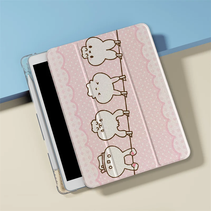 Adorable Pink Bunny Tablet Case