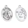 100pcs of St. Joseph with Child Pray For Us Religious Medal Pendant 3