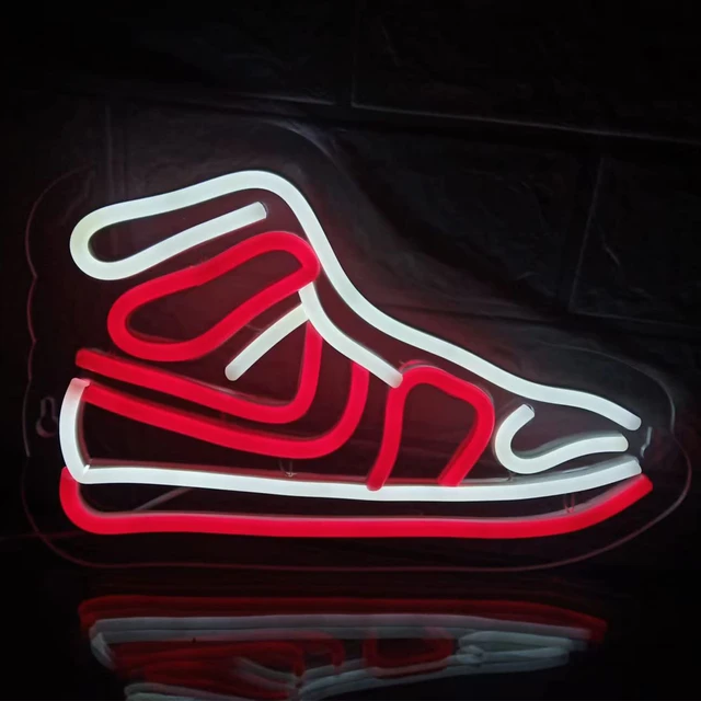 Neon Shoe Sneaker Light | Sneaker Led Lights Sign | Led Sign Neon Sneakers  - Neon Sign - Aliexpress