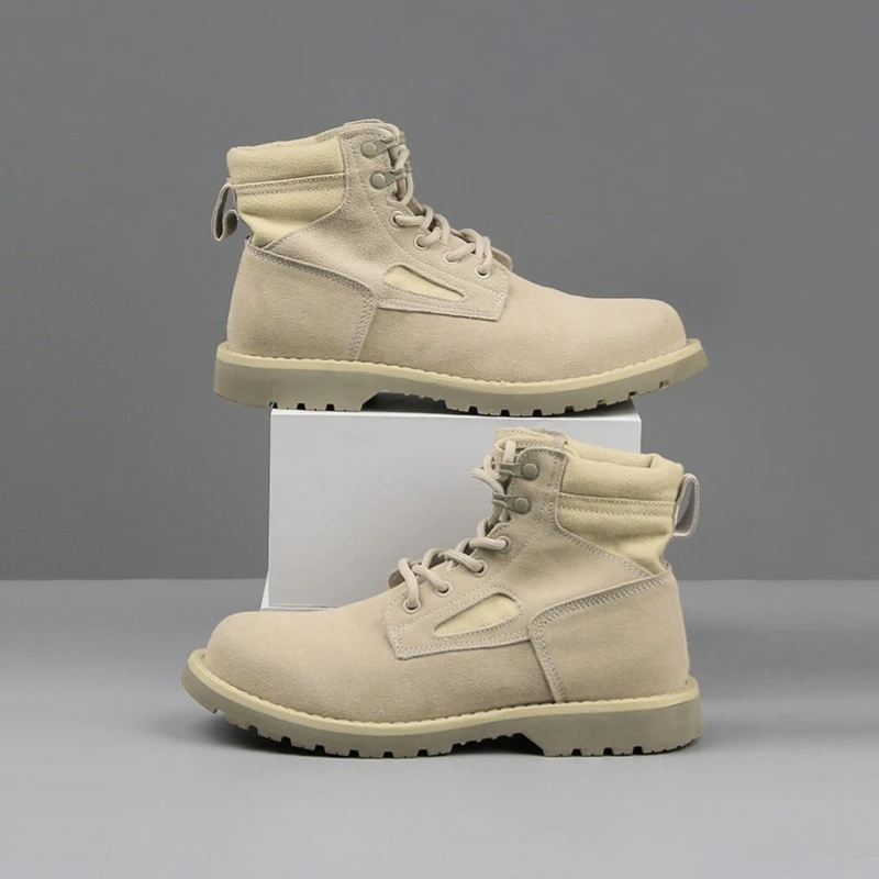 Suede Hiking Boots for Men and Women, Sports Shoes, Military Sneakers, Trekking, Camping, Hunting, Cycling, Autumn and Winter