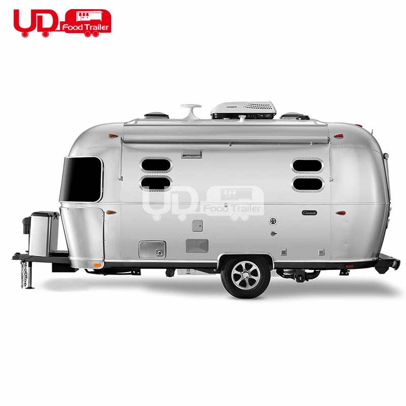 Food Truck Mobile Street Food Van Pizza Oven Truck Food Carts And Bbq Food Trailer with Fully Equipped Kitchen Equipments