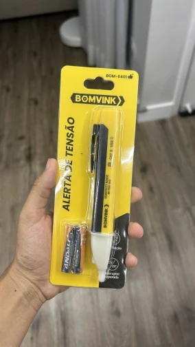 Caneta Chave Teste Eletricista Detector De Tensão 90-1000v com Alerta sonoro - Neverdie Store photo review