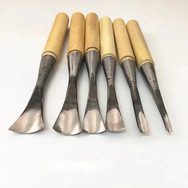 Wood Carving Tool Handmade Woodworking Carving Tool Arc Carving Knife