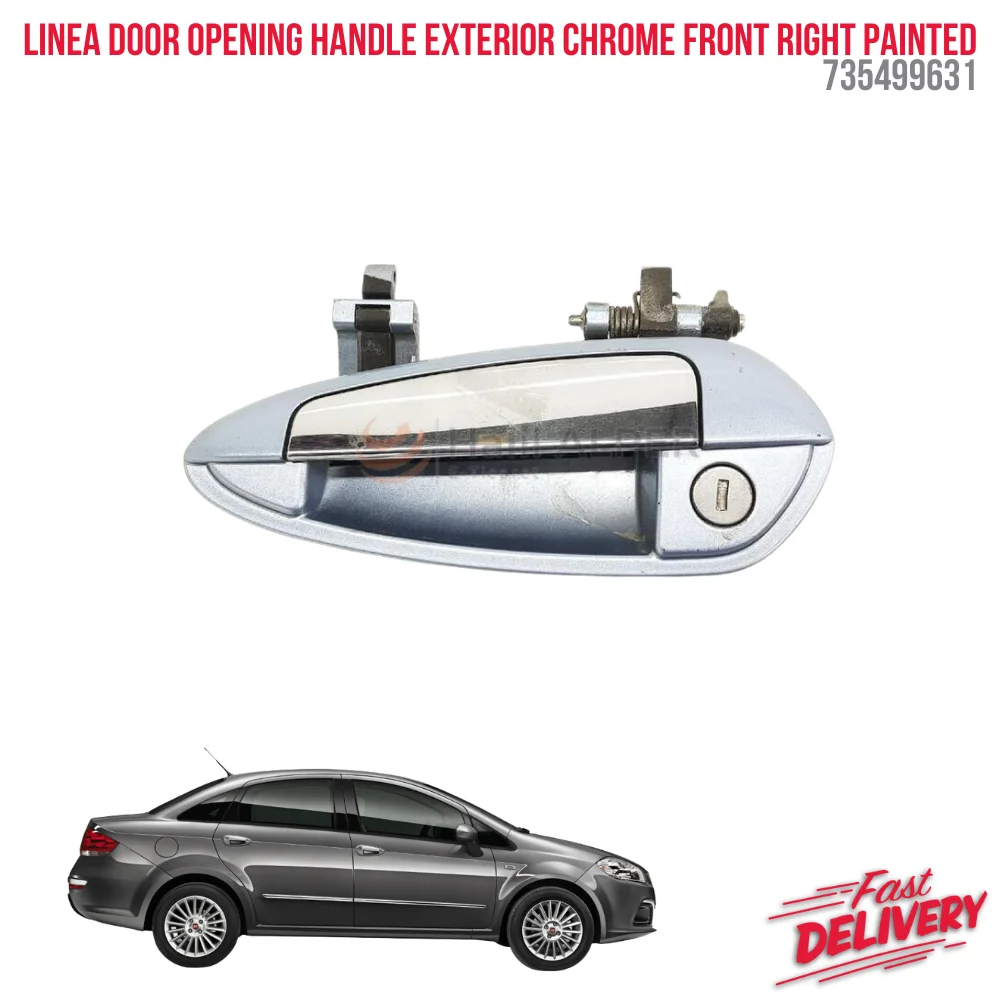 

FOR LINEA DOOR OPENING HANDLE EXTERIOR CHROME FRONT RIGHT PAINTED 735499631 REASONABLE PRICE DURABLE SATISFACTION FAST DELIVERY