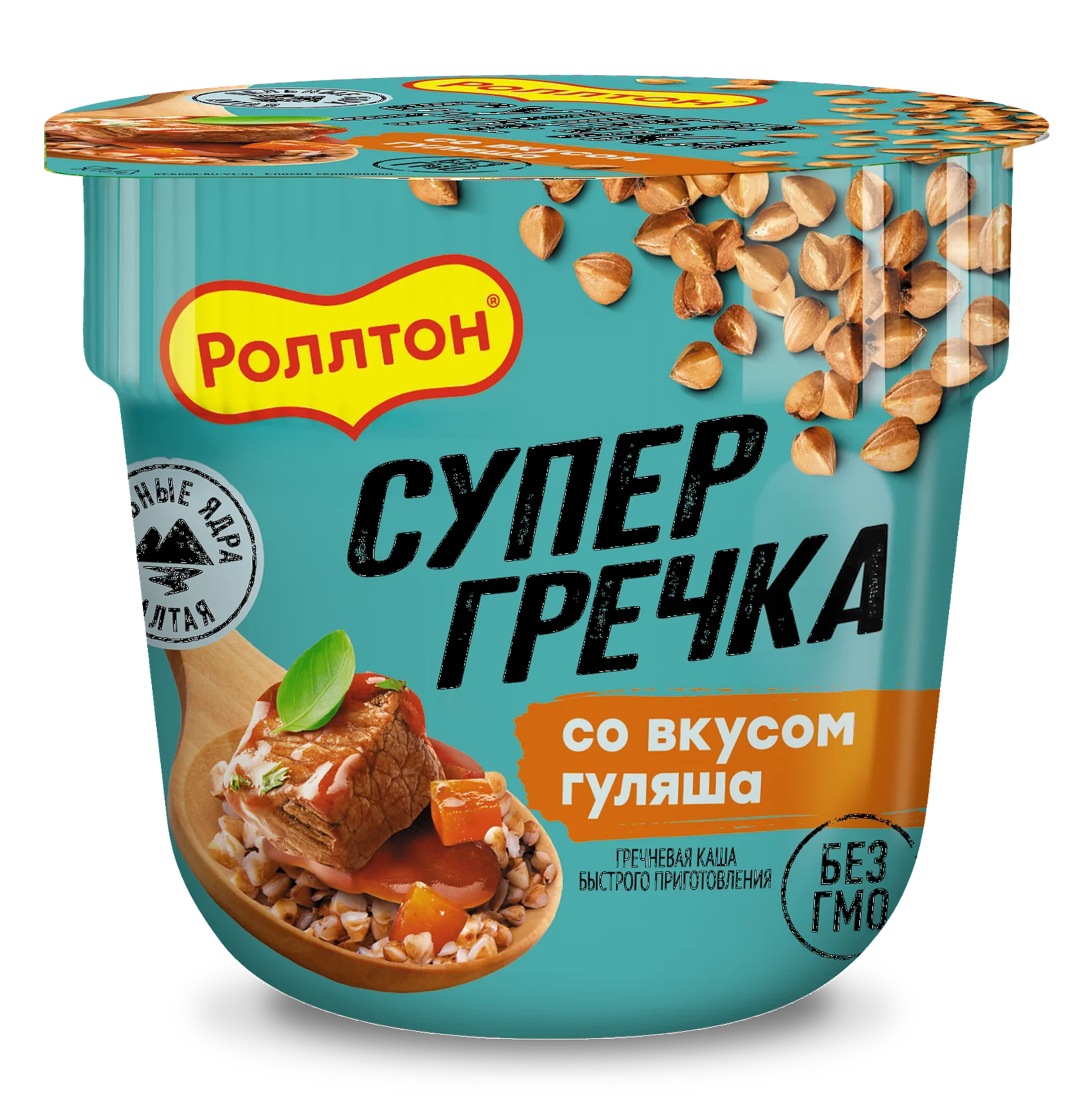 Упаковка 24 штуки Супер Гречка Роллтон