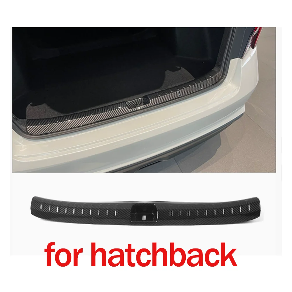 Protecteur De Seuil De Porte En Film Carbone Pour Honda Civic Type R FK2 (2015-2017) - 10 Cm X 5 M, Transparent/Noir - 8