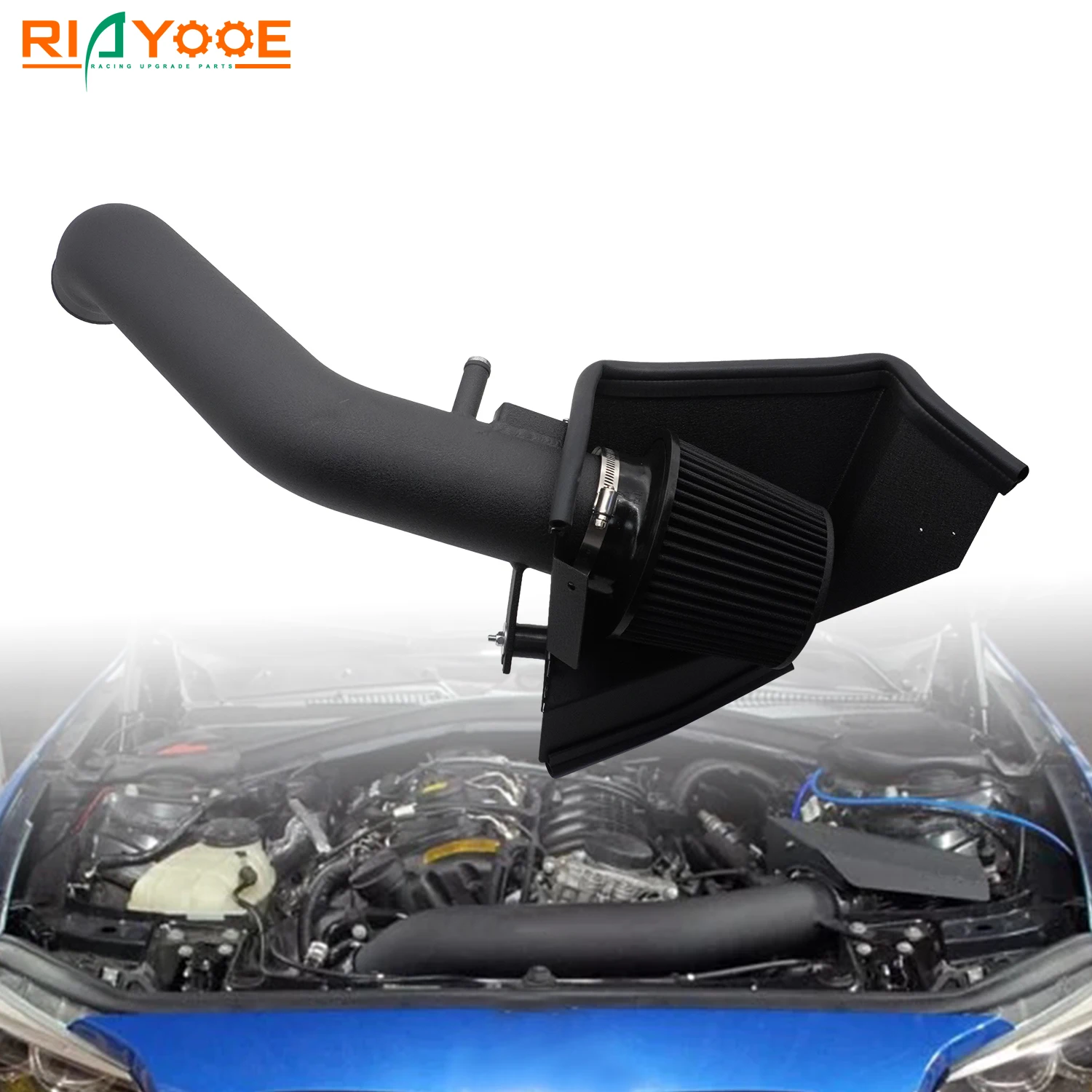 Cold Air Intake Pipe Kit With High Flow Air Filter Fits For Bmw F20 F22