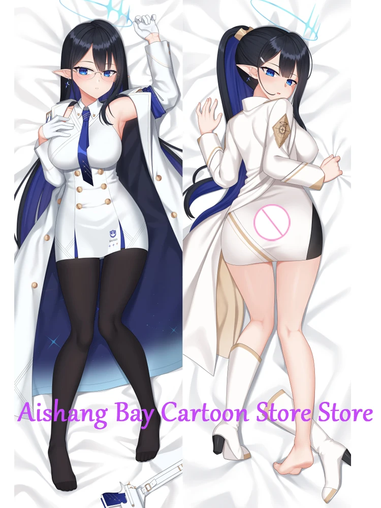 

Anime Dakimakura Pillow Nanakami Rin 2-Side Print Pillowcase Hugging Body Cushion Cover Otaku Waifu