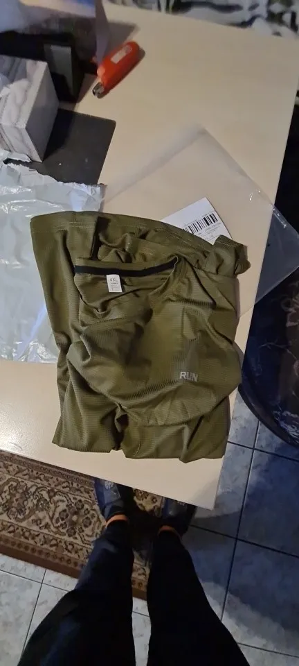 Summer Ice Silk Long Sleeve T-Shirt for Men photo review