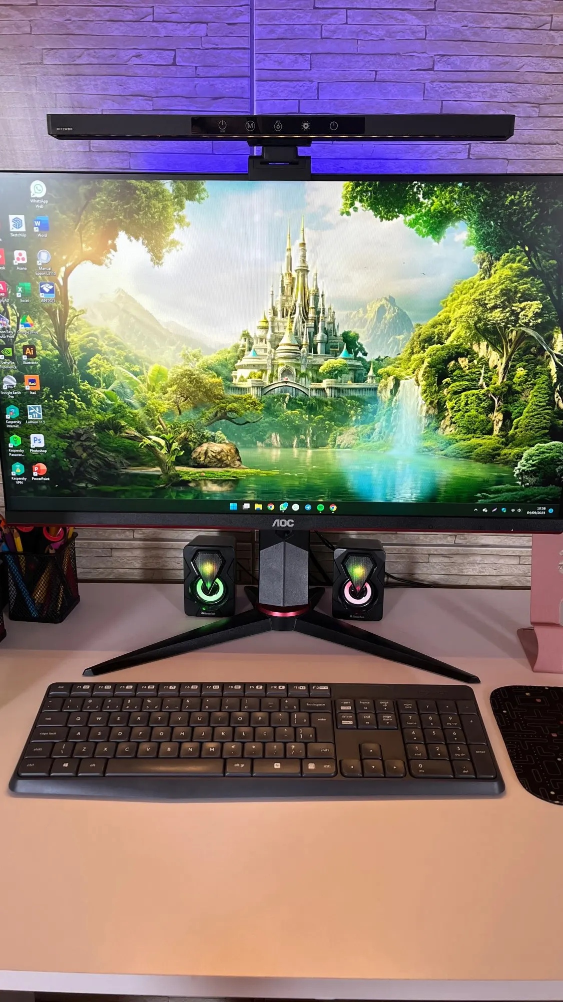 BlitzWolf BWCML2 Pro RGB Gaming Monitor Hanging Light Bar