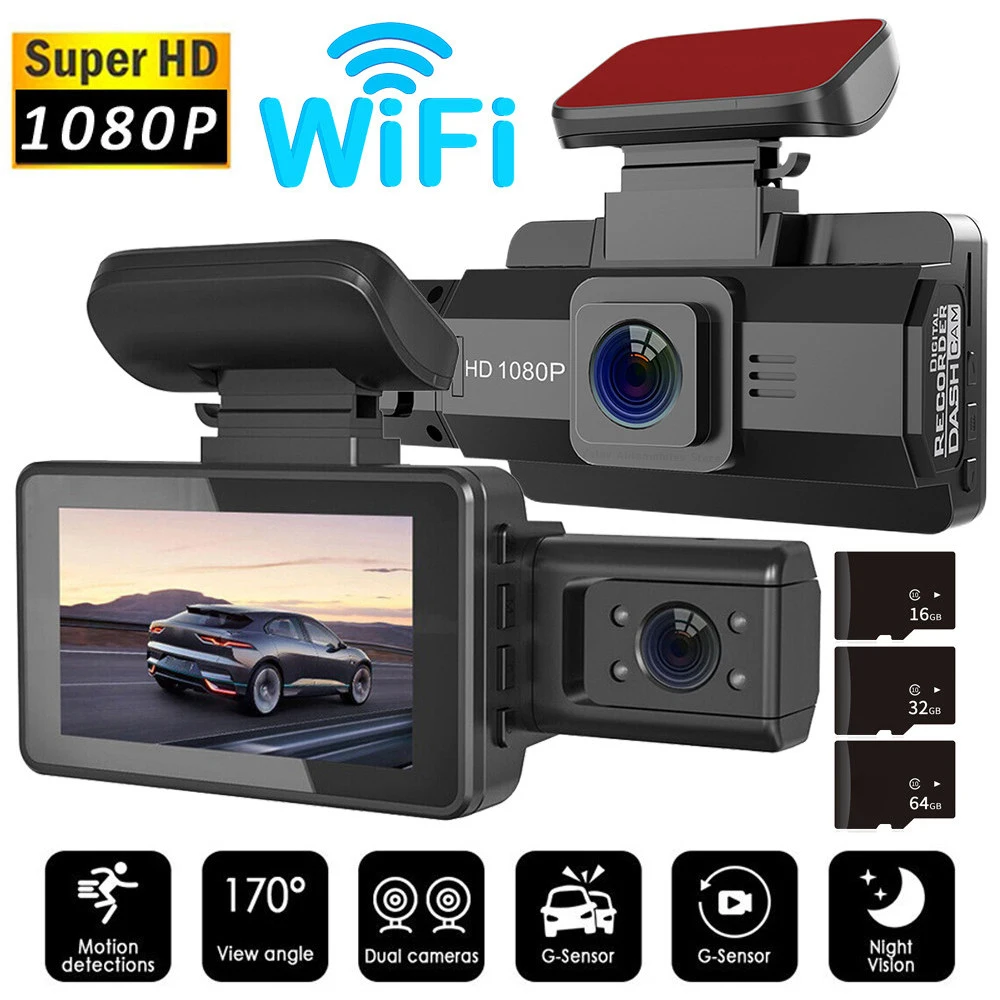 3 Inch Dash Cam For Cars Black Box HD 1080P Car Video Recorders With