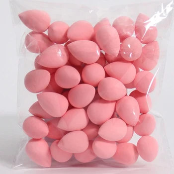 20 pezzi mini soffio per dita fondotinta cosmetico di bellezza spugna cosmetica frullatore per trucco adatto per correttore in crema e polvere
