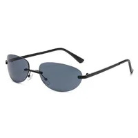 Nouvelle marque de luxe Designer petite monture lunettes de soleil œil de chat femmes Vintage mode lunettes de soleil populaire Punk Sexy dames nuances UV400 6