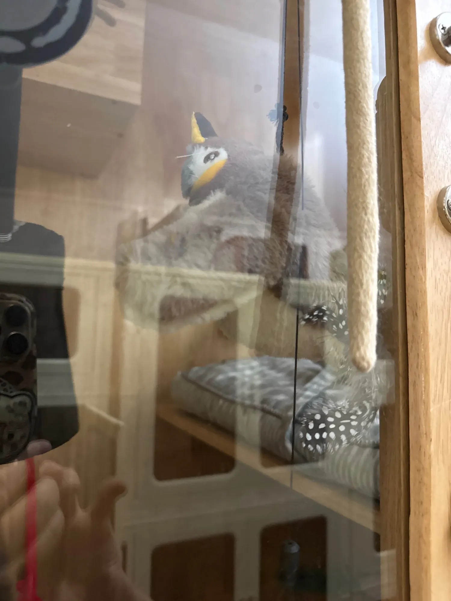 Juguete interactivo para gatos Pájaro