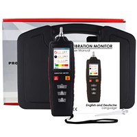 VBT-281 Vibration Analyzer Color LCD Digital Meter Rotate Acceleration Velocity Displacement High Low Frequency Tester 2