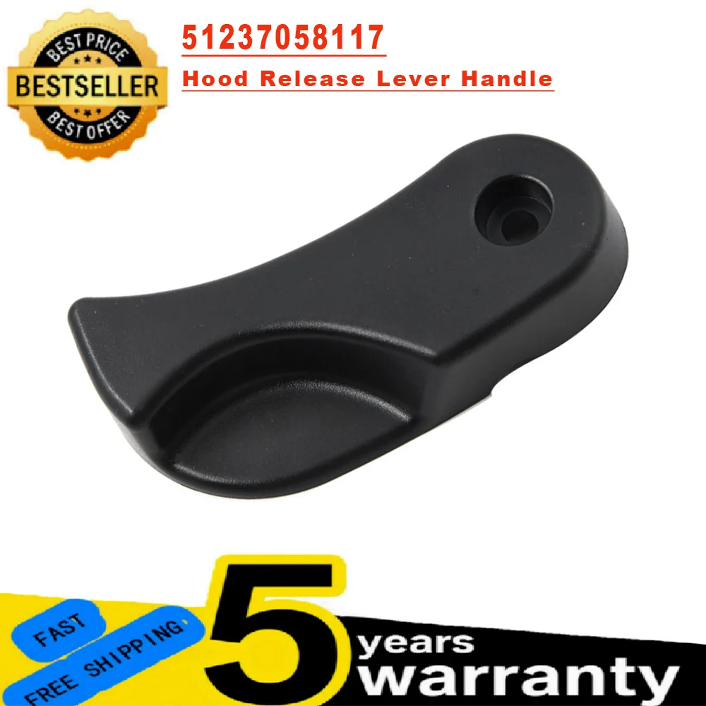 Hood Release Lever Handle 51237058117 For Bmw E90 E92 323i 325i 328i