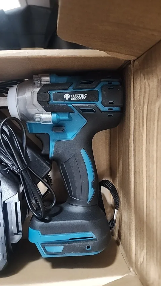 TW285 520N.m Cordless Electric Impact Wrench - Brushless Power Tool for Makita 18V Battery photo review