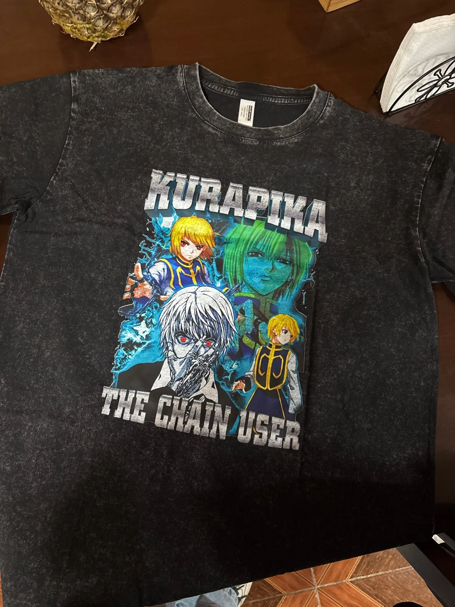 Anime Hunter × Hunter T-Shirt – Cherry Blossom X Logo | Cotton Oversized Tee with Anime Art Design