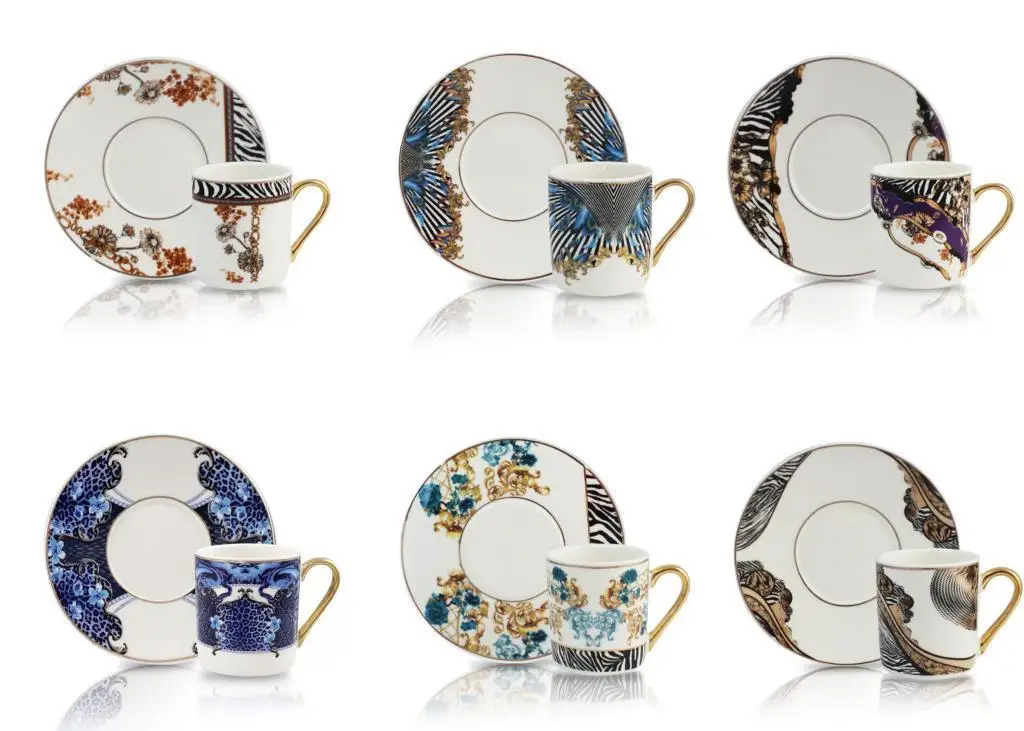 

6 PATTERNS 6 PERSON TURKISH COFFEE CUP