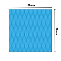 High - Performance Thermal Pad Heatsink - Enhanced Conductive Silicone for Superior Cooling and Insulation (24W 100x100mm)
