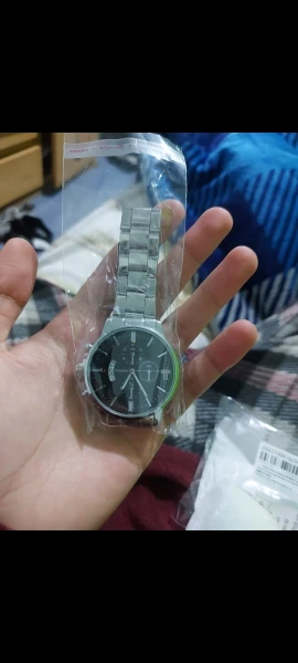 Fashion Men's Stainless Steel Watch photo review