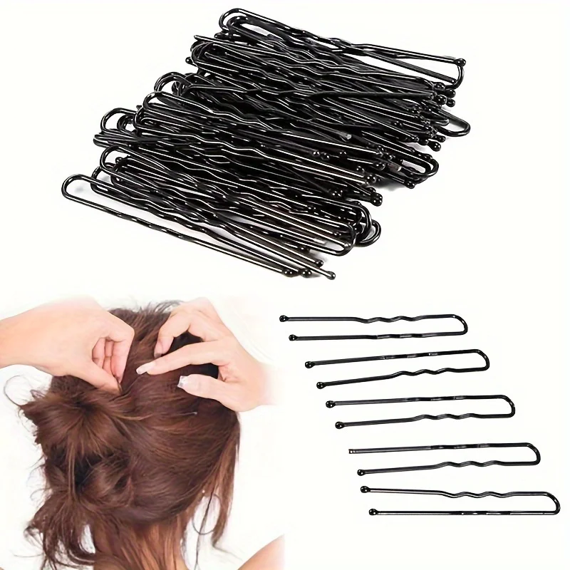 50 forcine per capelli a forma di U in tinta unita, accessori per acconciature da sposa, fermagli per chignon e velo da sposa, clip per capelli con presa sicura per acconciature raccolte_voghion.com