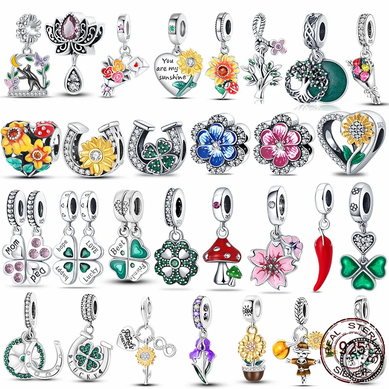 

Подвеска в виде дерева желаний, бусина-Шарм Подходит для Pandora 925 оригинальный браслет для женщин, серебро 925 пробы, самодельные Украшения, новый изысканный подарок